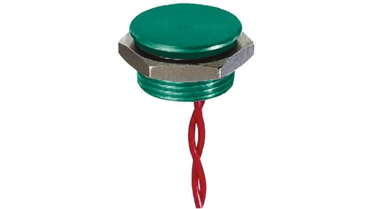 APEM Piezo Switch, Momentary, Pulse, SPST, IP68, Through Hole, 200 mA @ 24 V dc, -40 → +75°C