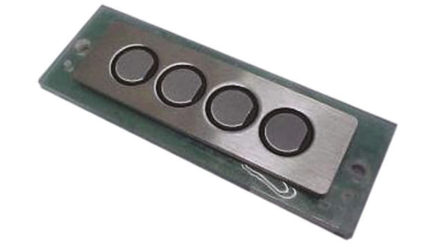 APEM IP65 4 Key Stainless Steel Keypad