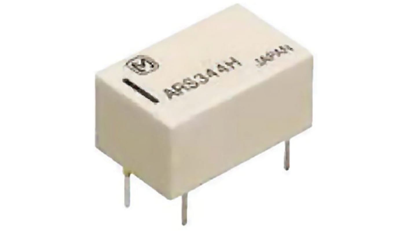Panasonic SPDT高频继电器, 最大3GHz, 阻抗75Ω, 线圈12V 直流, 200mW, 720Ω