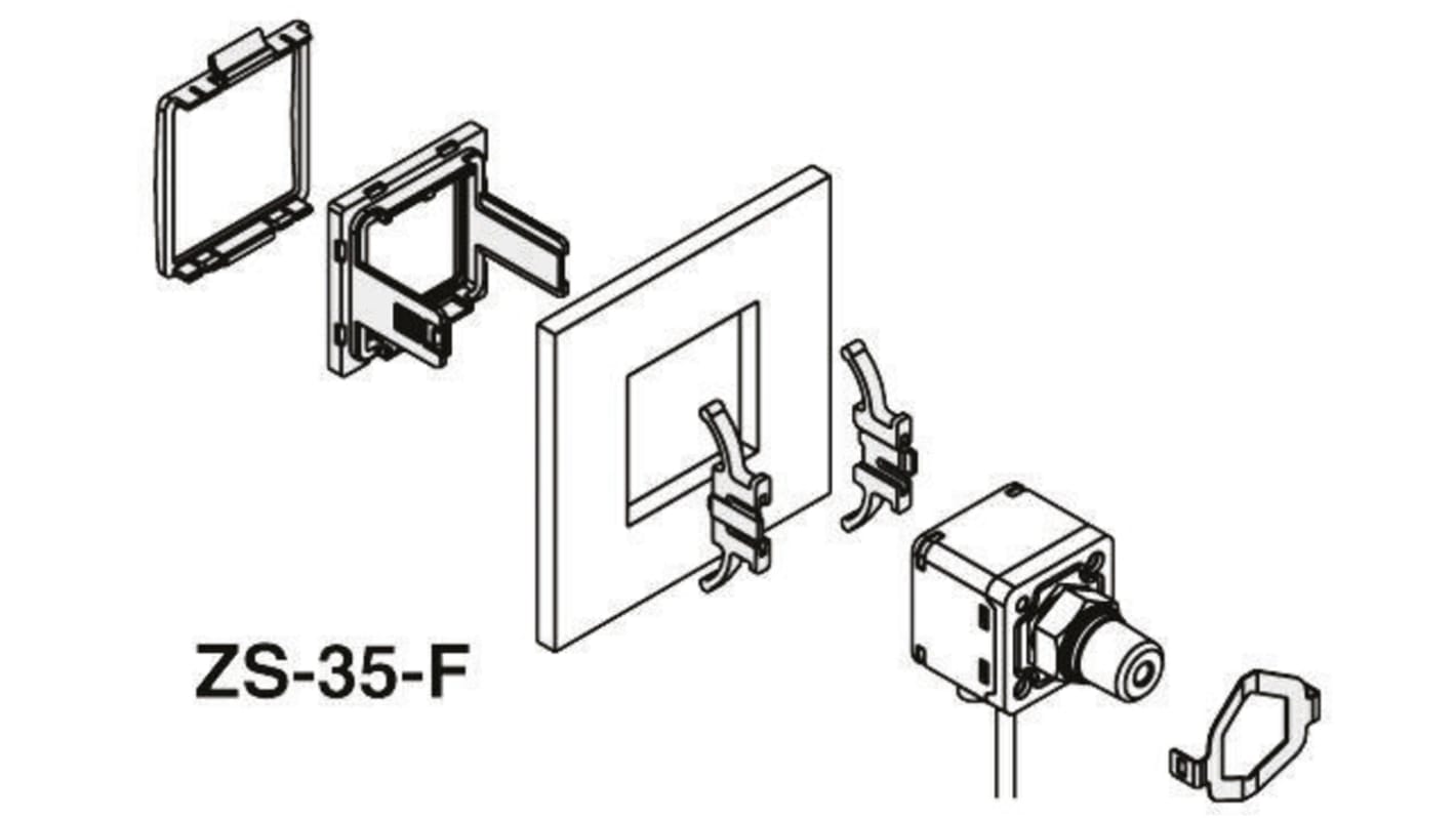 Montaje en panel SMC ZS-35-F