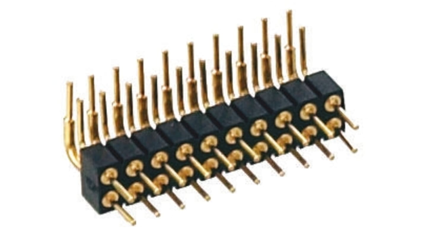 Złącze szpilkowe 4-pinowe raster: 2.0mm 2-rzędowe Preci-Dip Przewlekany Męski 3.0A 100.0 V , 150.0 V dc