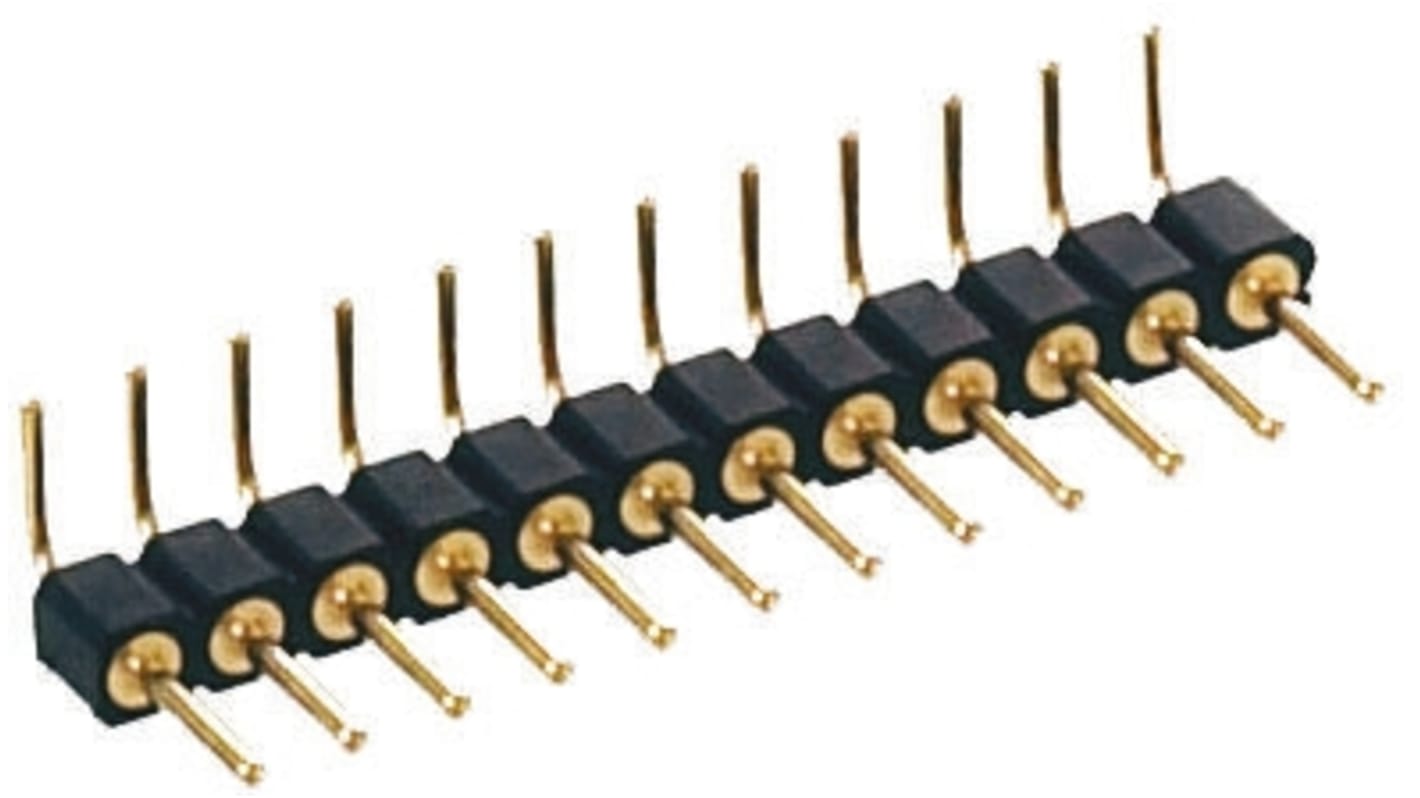 Złącze szpilkowe 5-pinowe raster: 2.54mm -rzędowe Preci-Dip Przewlekany Męski 3.0A 100.0 V , 150.0 V dc
