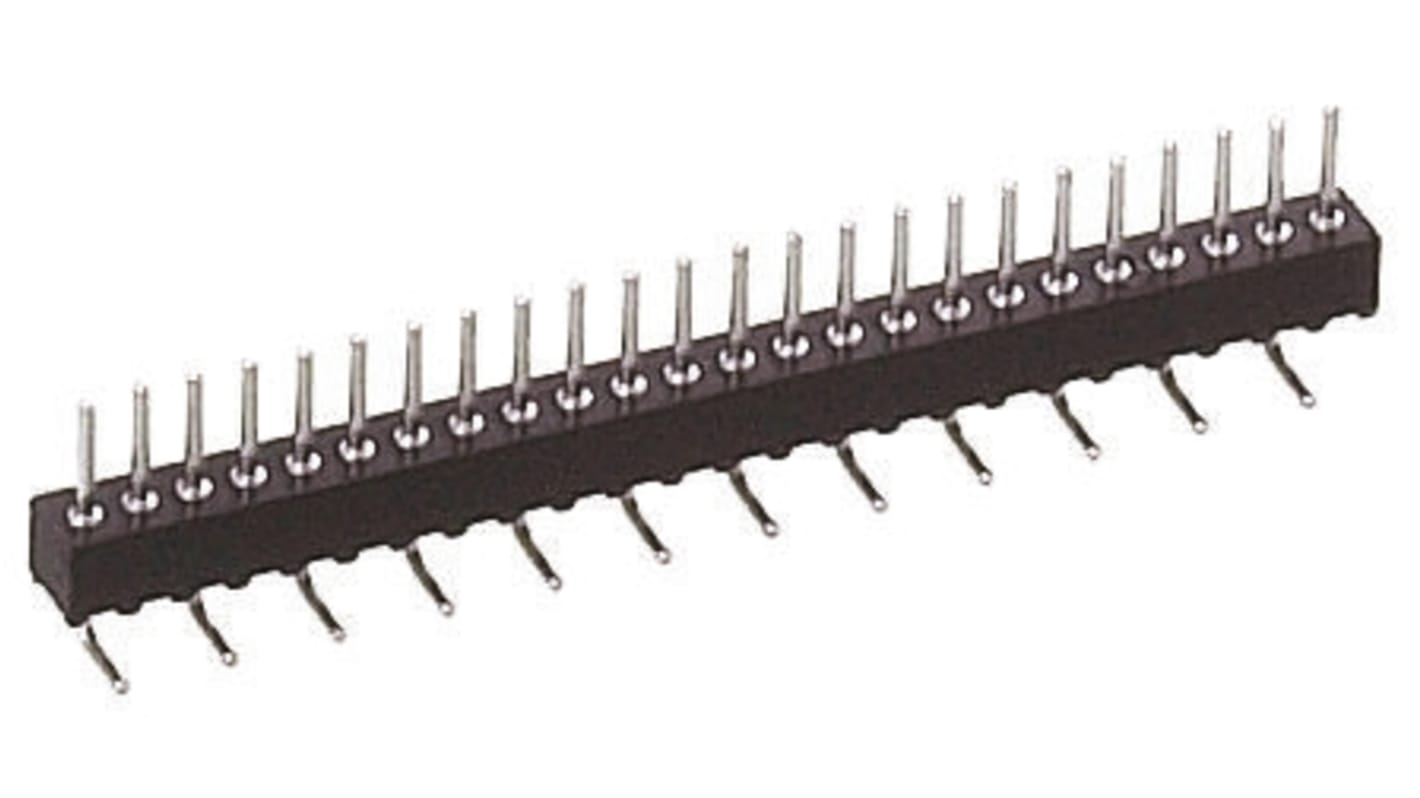 Connettore maschio Preci-Dip, 8 vie, 1 fila, passo 1.27mm