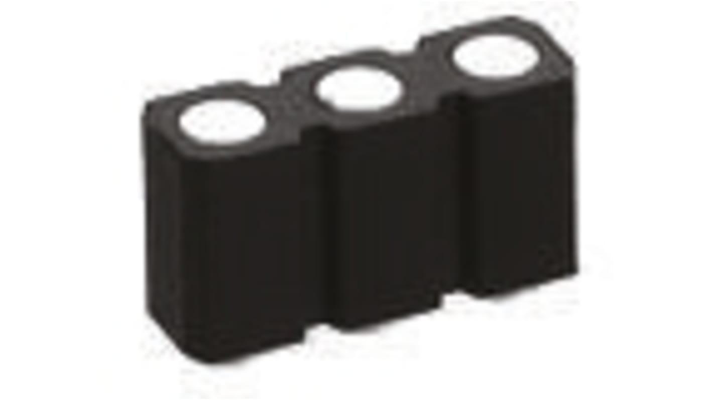 Preci-Dip Straight Surface Mount PCB Header, 6 Contact(s), 2.54mm Pitch, 1 Row(s), Shrouded