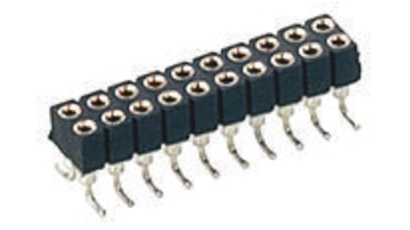 Gniazdo PCB 4 -pinowe 2 -rzędowe raster: 2mm typu płytka – płytka Kąt Proste SMD