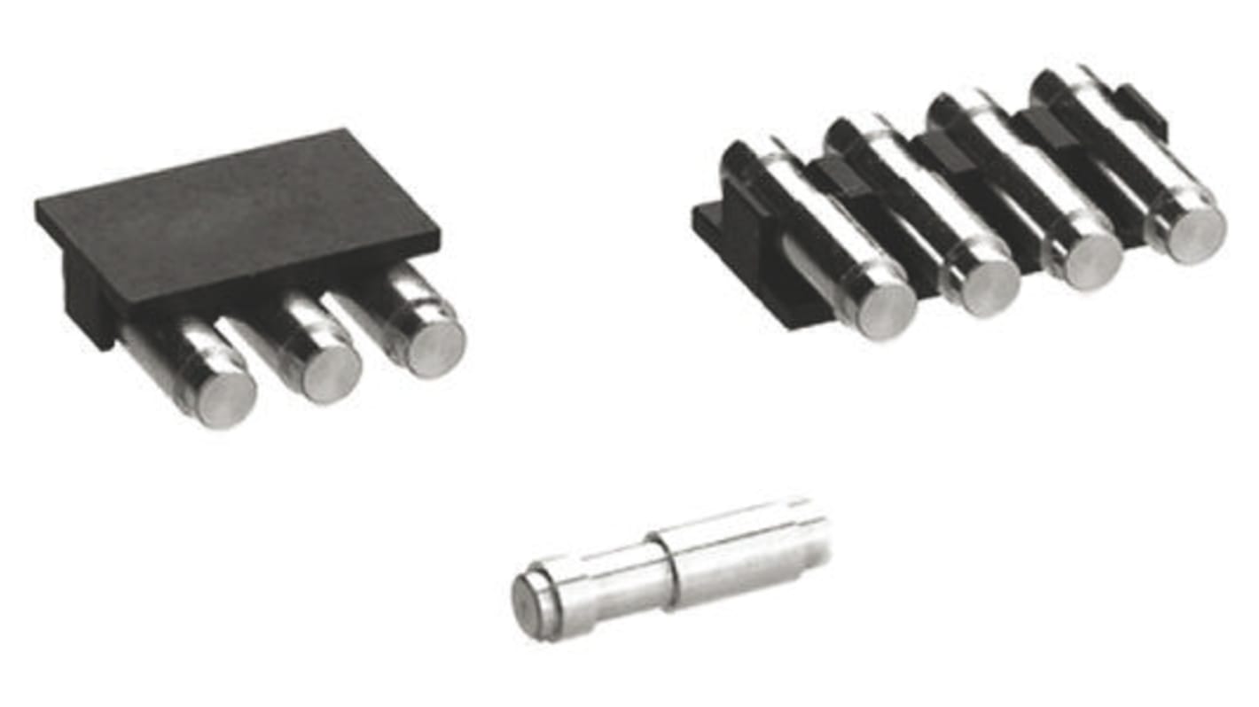 Preci-Dip Leiterplatten-Stiftleiste Stecker gewinkelt, 10-polig / 1-reihig, Raster 2.54mm, Lötanschluss-Anschluss,