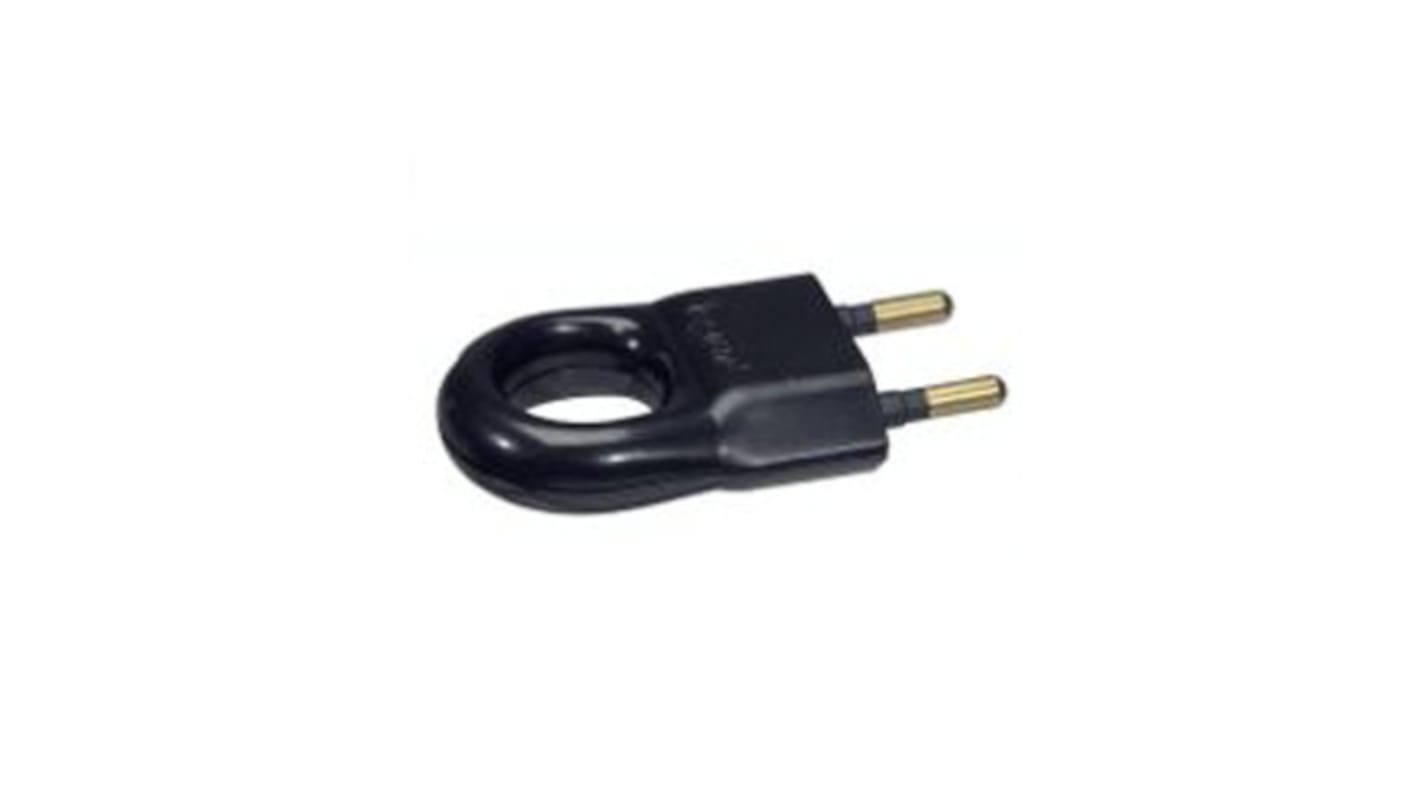 Legrand French / German Mains Connector, 6A Black, Cable Mount Polymer Screw, 230 V