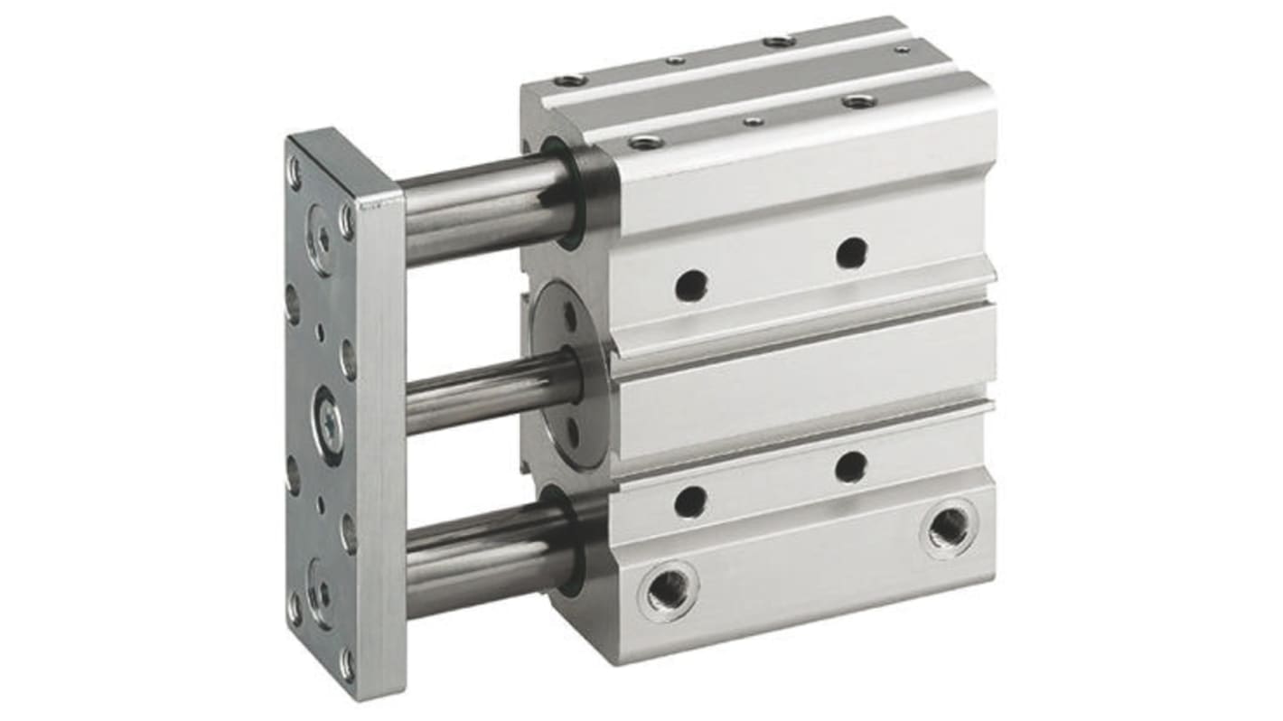 Bosch Rexroth Pneumatic Guided Cylinder - 50mm Bore, 100mm Stroke, GPC-BV Series, Double Acting