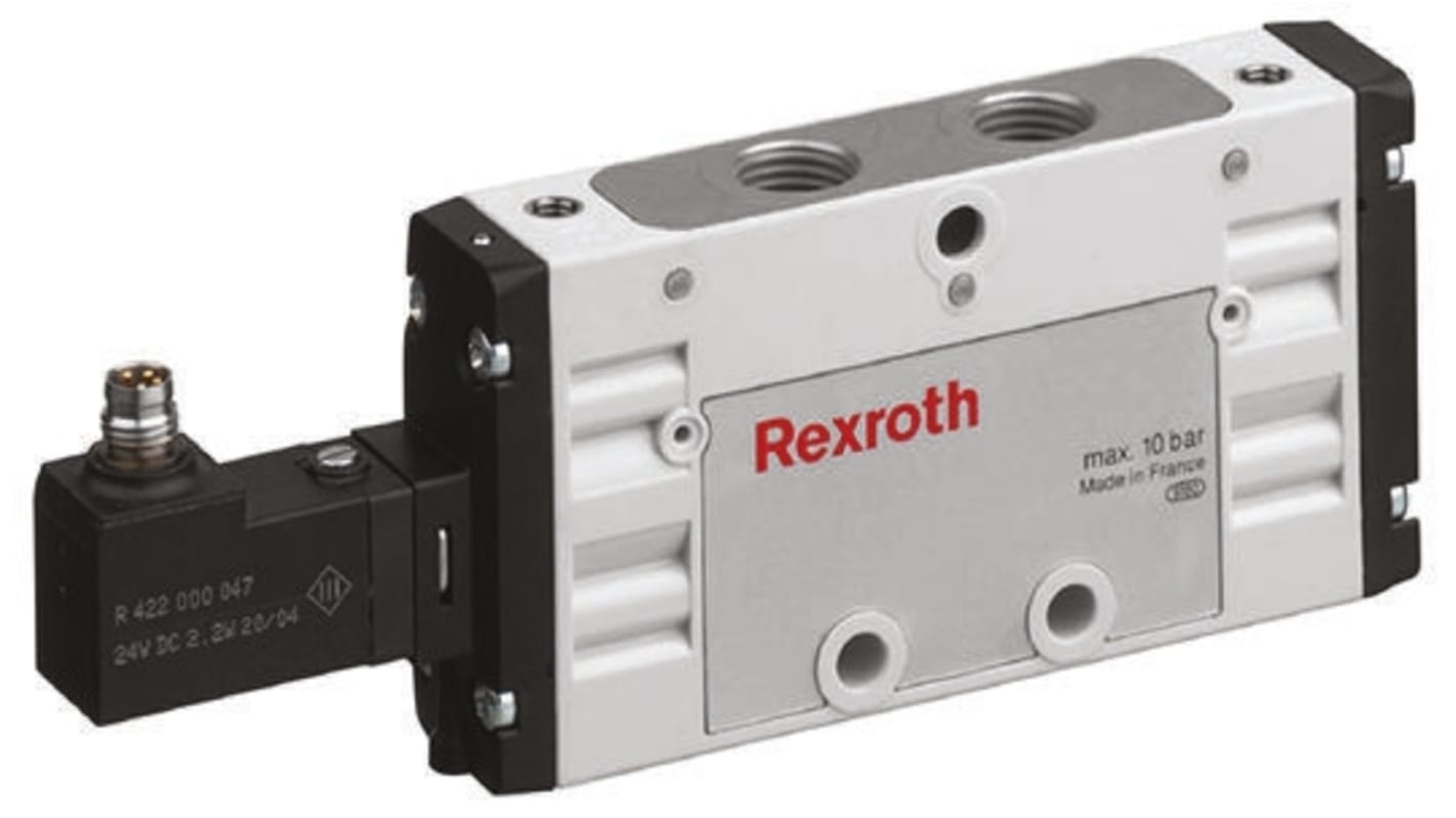 EMERSON ? AVENTICS 5/2 Pneumatic Control Valve - Solenoid/Pilot G 1/4 TC15 Series 24V dc