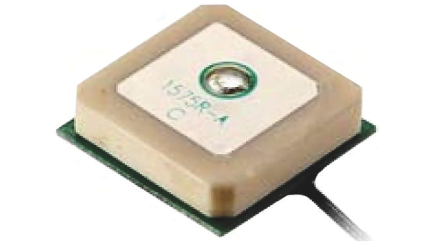 Antenna GPS RF Solutions, ANT-GPS-P20-SMA Circuito stampato Quadrata SMA 2dBi GPS ANT-GPS-P20SMA