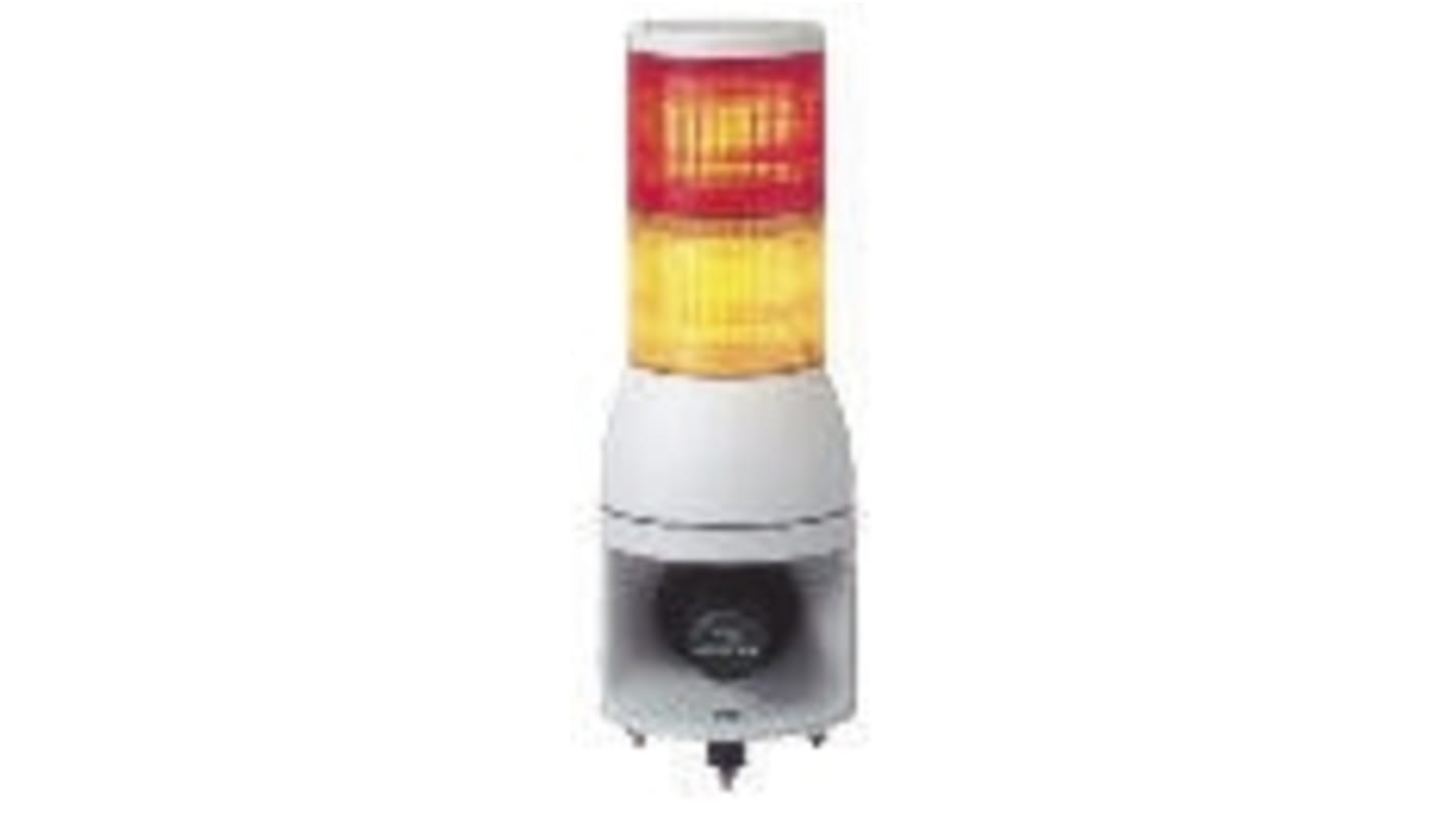 Rs-Online Torretta di segnalazione Schneider Electric 24 V c.c. LED 2 elementi lenti Rosso/Ambra con Cicalino