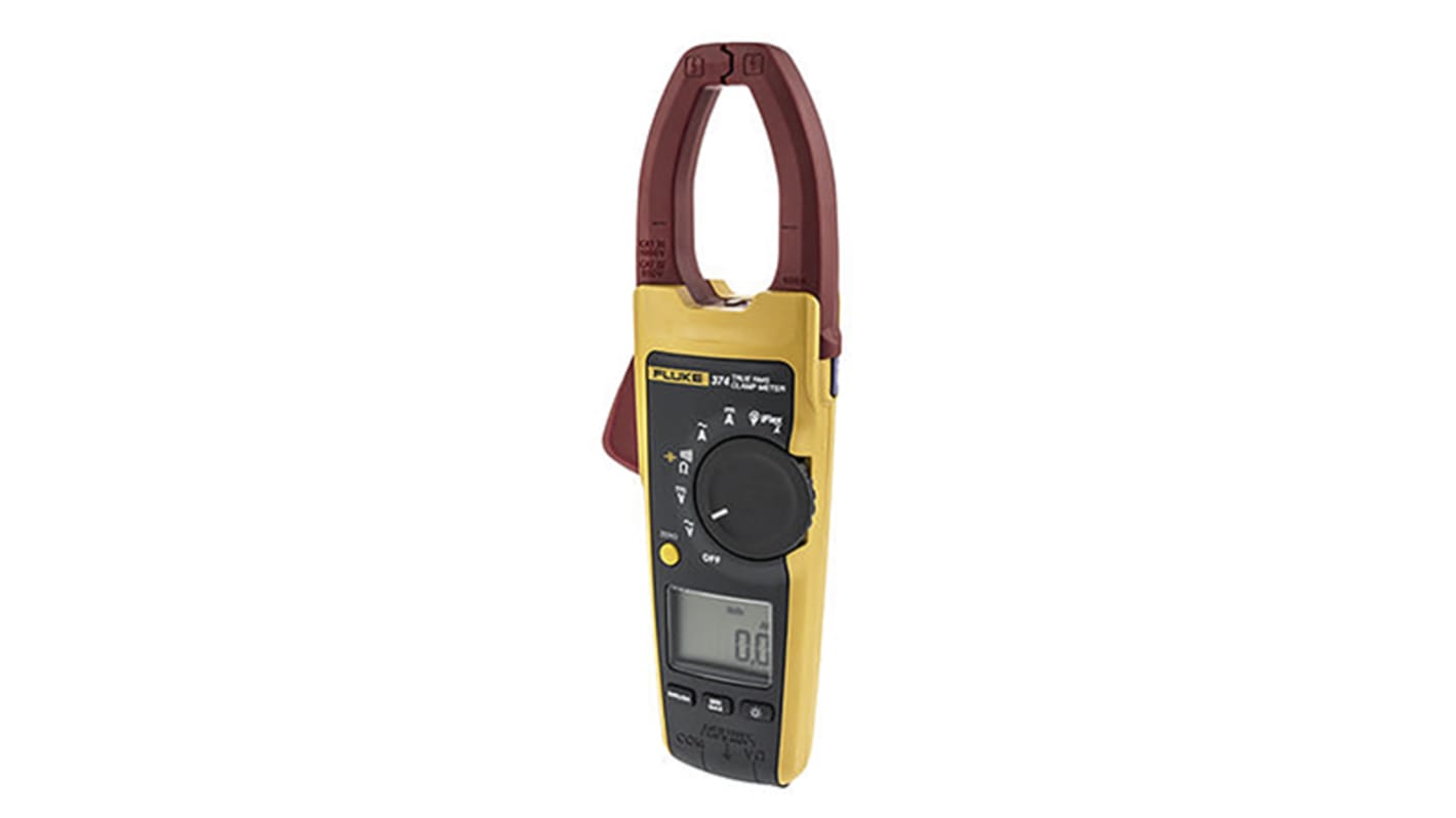 Pinza amperometrica multifunzione Fluke 374, Max 2.5kA ac, Max 600V cc