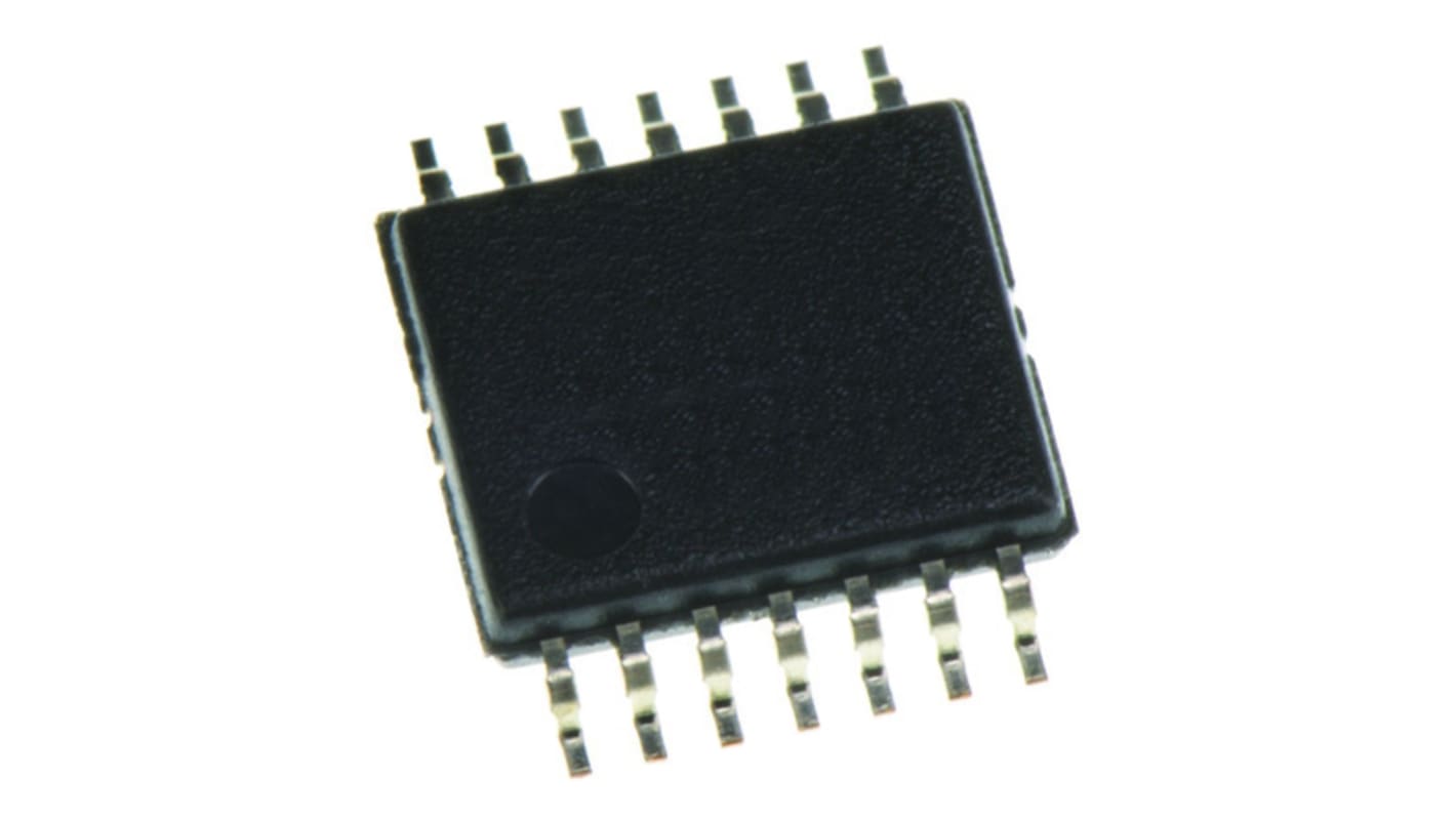 Texas Instruments MSP430F2011IPW, 16bit MSP430 Microcontroller, MSP430, 16MHz, 2 kB, 256 B Flash, 14-Pin TSSOP
