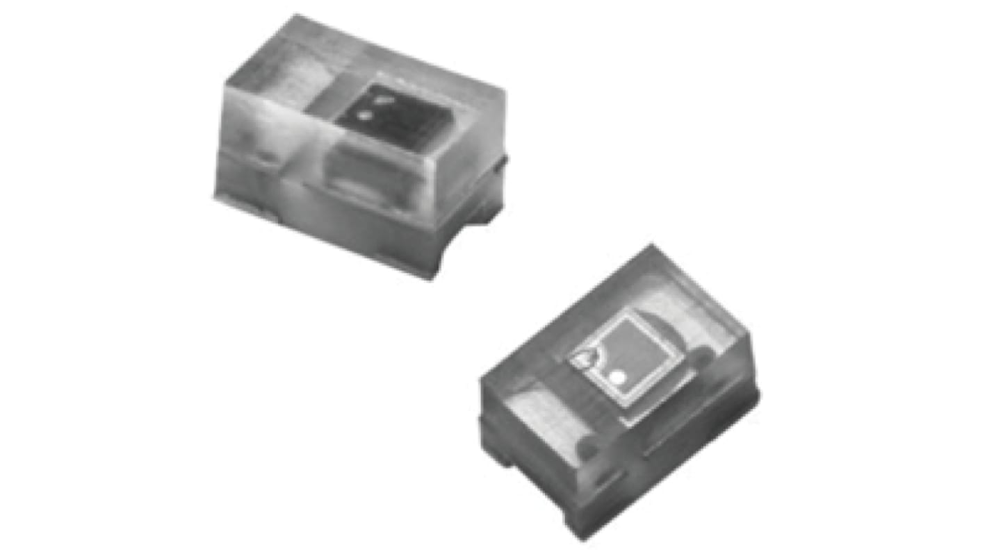 TEMT6200FX01 Vishay, 120 ° Visible Light Phototransistor, Surface Mount 2-Pin