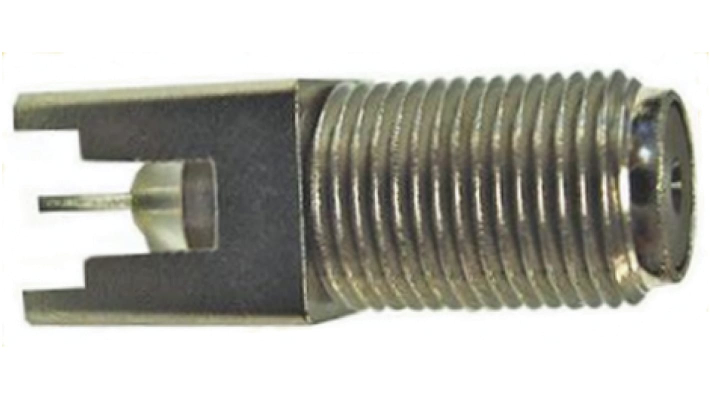 TE Connectivity, Jack Through Hole F Connector, Solder Termination, Straight Body