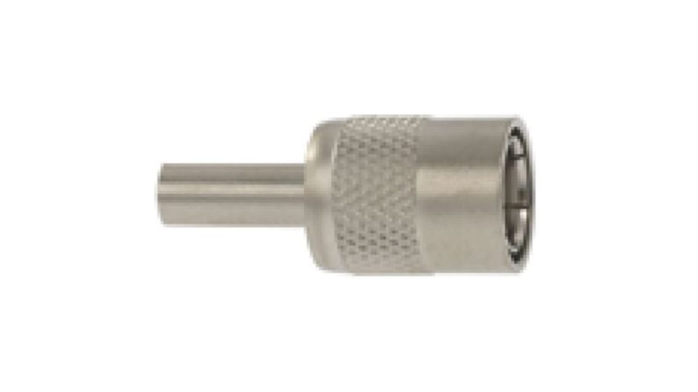 TE Connectivity, Plug Cable Mount SMB Connector, 75Ω, Crimp Termination, Straight Body