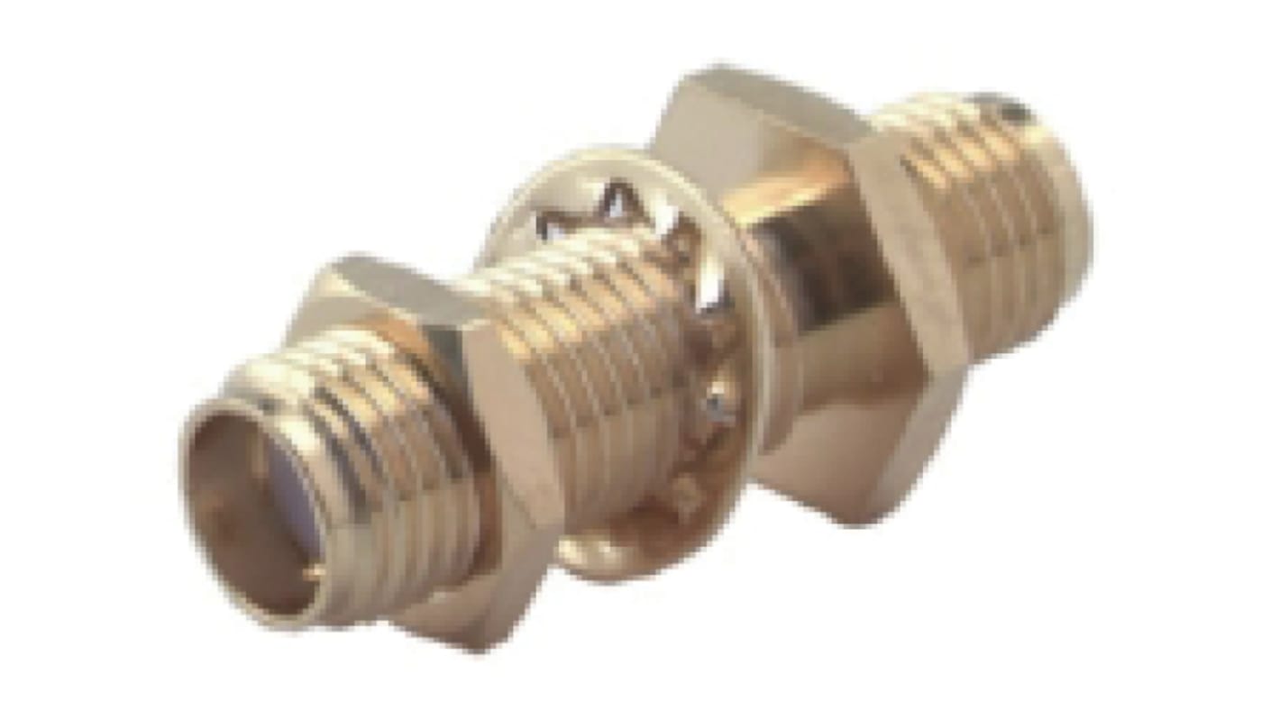 Huber+Suhner 同軸変換アダプタ SMA - SMA ジャック - ジャック Huber+Suhner 同軸変換アダプタ SMA - SMA ジャック - ジャック