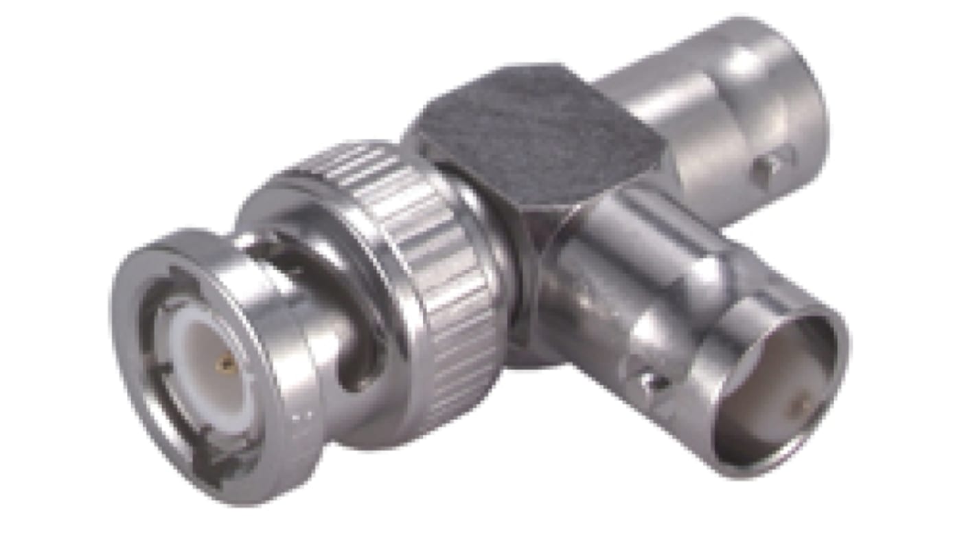 RF adapter T, 50Ω, Férfi → Female, 4GHz Normál