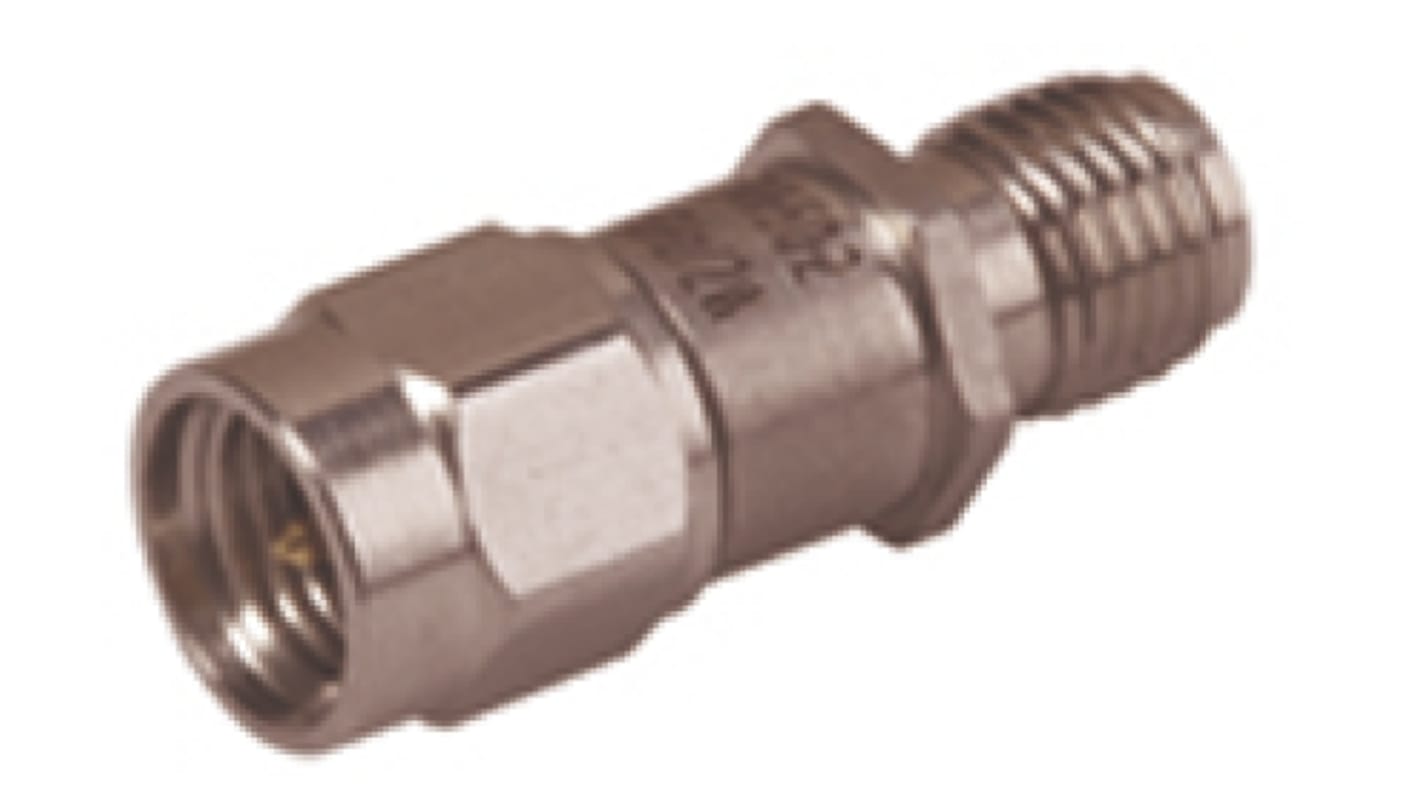 Huber+Suhner 50Ω RF Attenuator SMA Connector SMA Plug to Socket 20dB, Operating Frequency DC → 6GHz