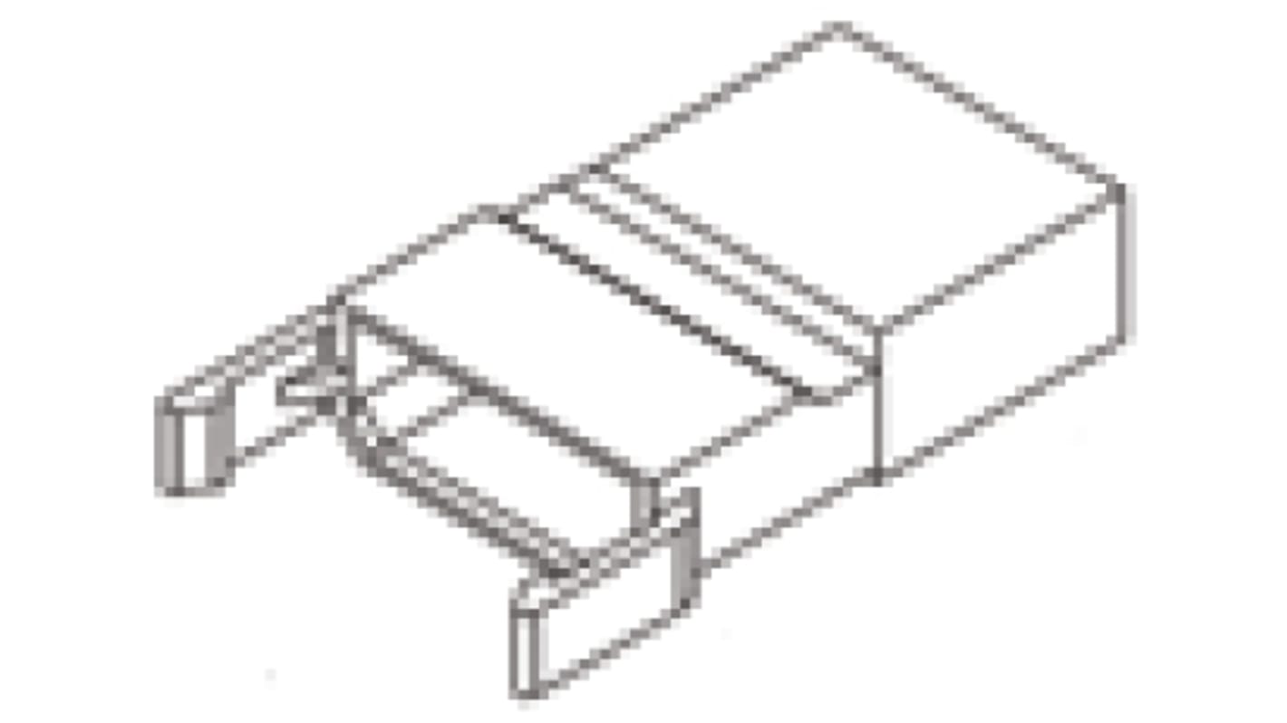 Boîtier de contacts à sertir série FASTIN-FASTON .110, 3 contacts Nylon, largeur 2.79mm