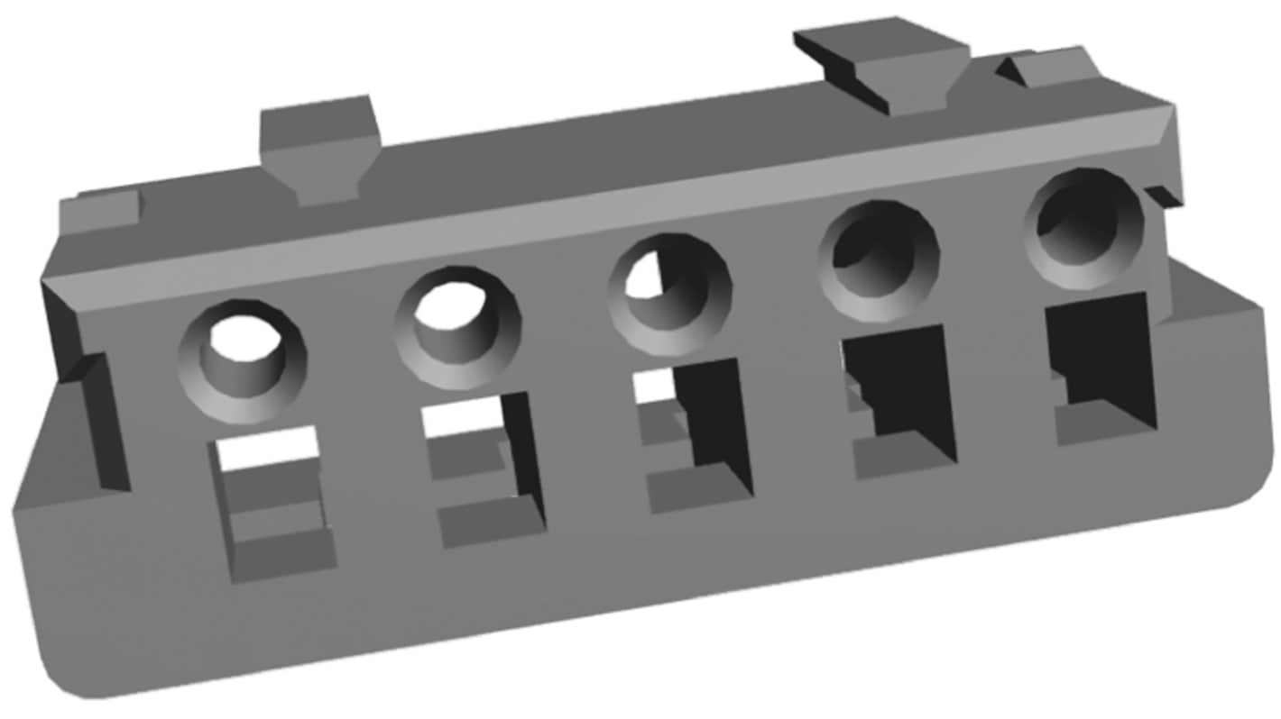 TE Connectivity, AMP CT Female Connector Housing, 2mm Pitch, 5 Way, 1 Row