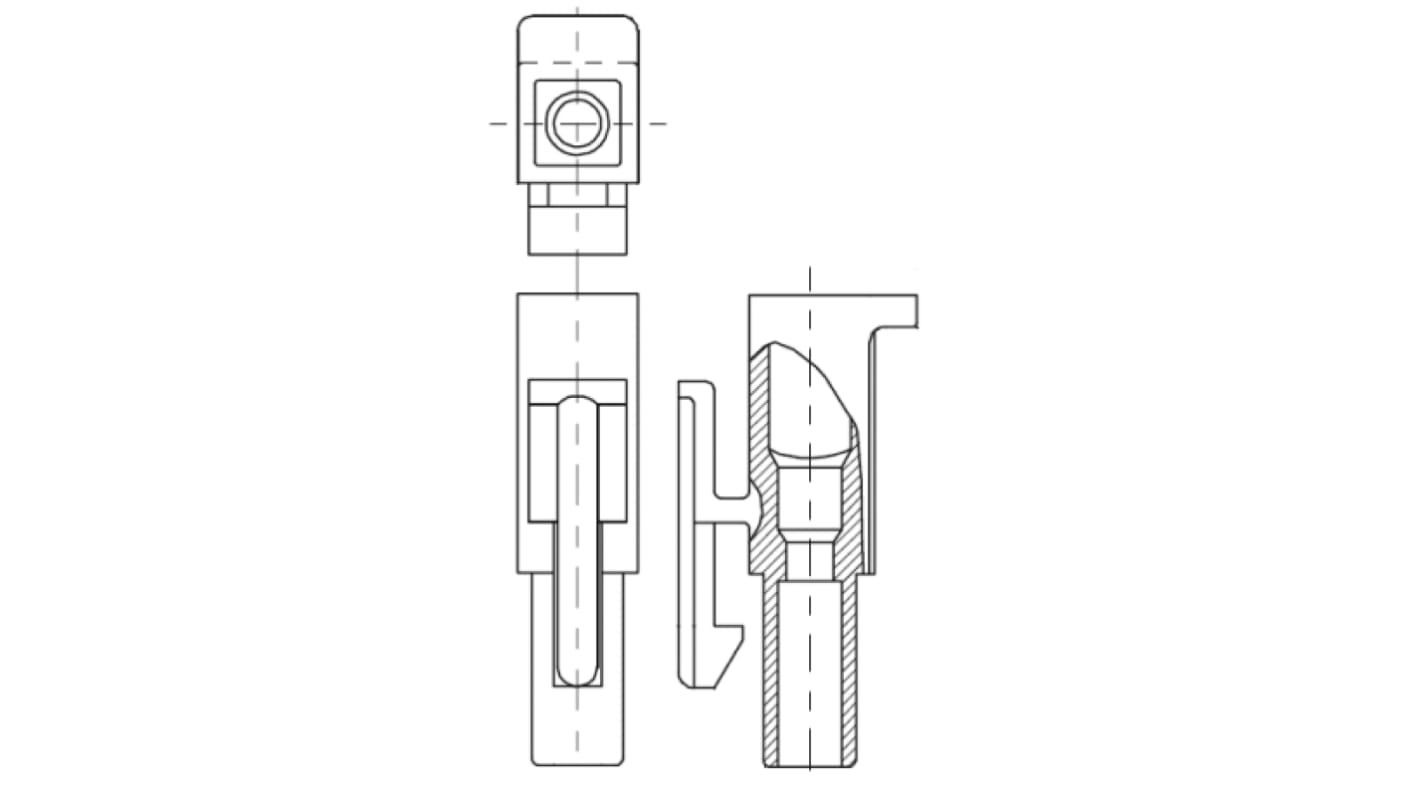 Molex コネクタハウジング 1極 1列 39-03-6014