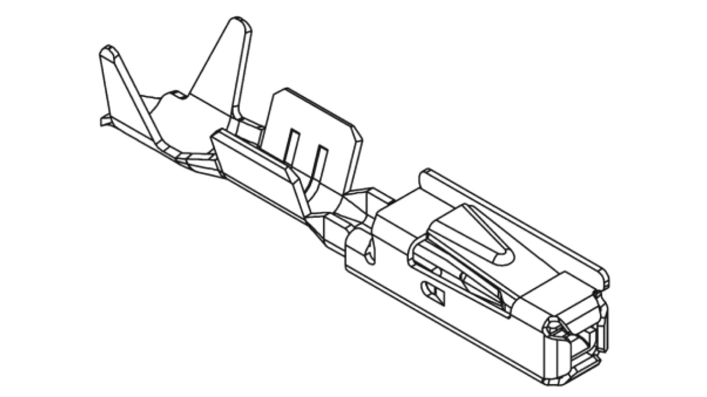 Terminale a crimpare Molex Femmina, 20AWG → 22AWG