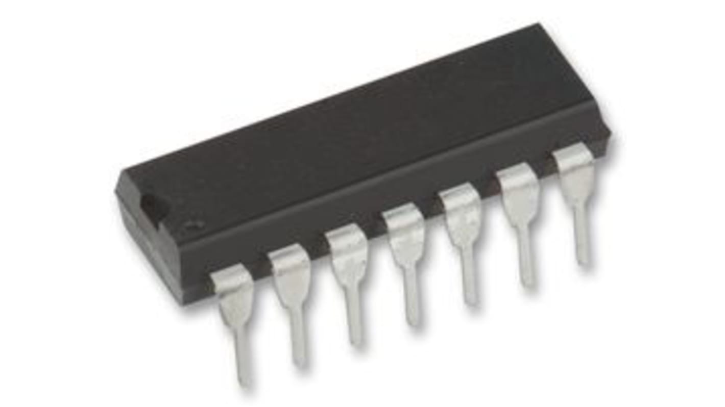 Microchip Digitales Potenziometer Seriell-SPI 5kΩ 257-Position Linear 2-Kanal PDIP 14-Pin