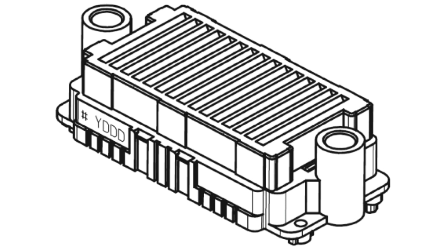 Molex HD Mezz Series Straight PCB Socket, 351-Contact, 27-Row, 1.2mm Pitch, Solder Termination