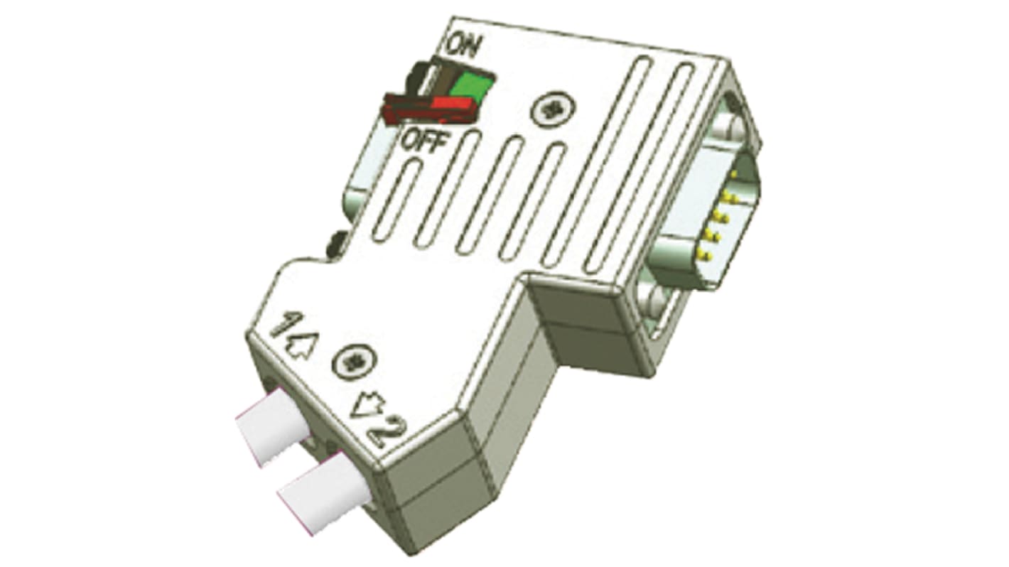 Provertha 40 9 Way Cable Mount D-sub Connector Socket, 15.5mm Pitch