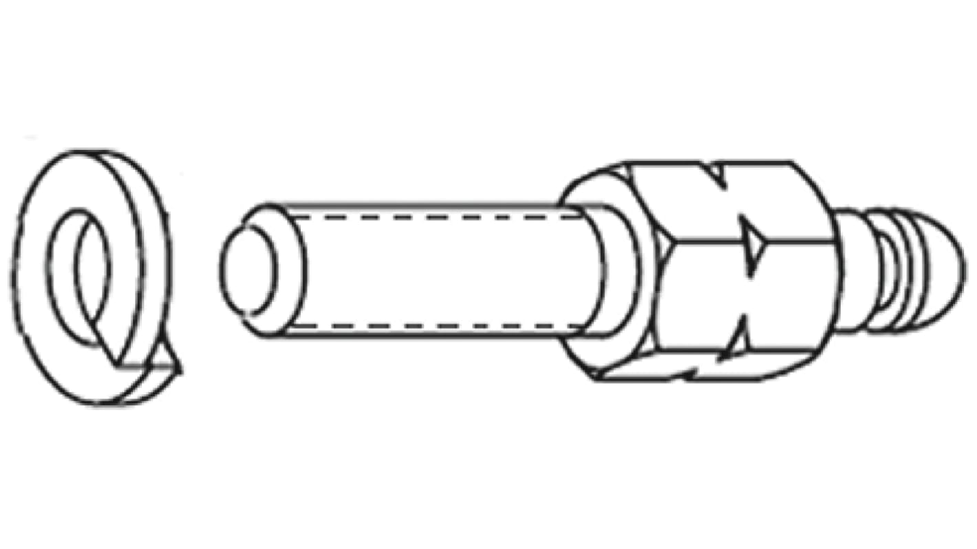 Telegartner, Inducom Series Conversion Set For Use With Rail D-Sub Backshells