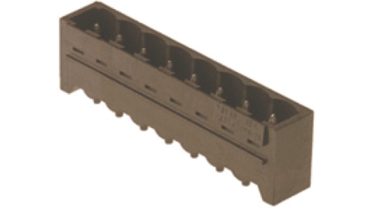 Weidmuller, 5.08mm Pitch, OMNIMATE SL, 14 Way, , Pluggable Terminal Block, Header, Through Hole, Solder Termination,