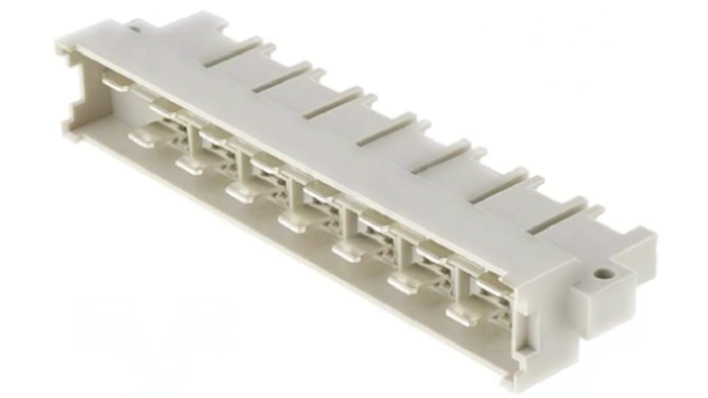 Connettore DIN 41612 HARTING Maschio, Ad angolo diritto, 15 vie 2 file, terminazione Faston