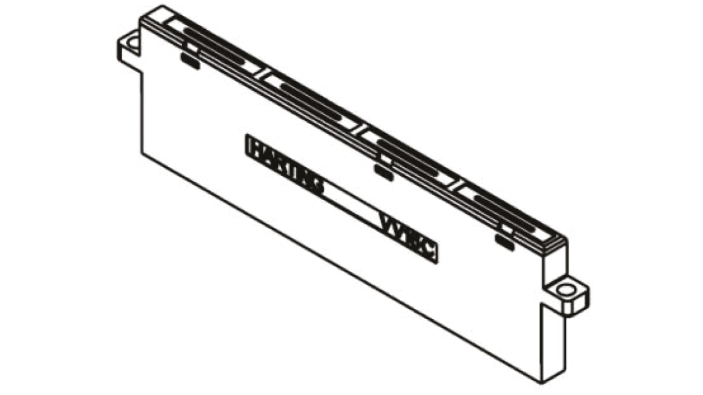 Adaptador universal Harting serie 09 06 para uso con Conector DIN 41612