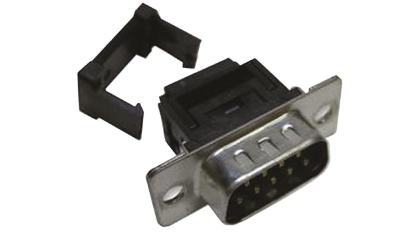 HARTING 9 Way Cable Mount D-sub Connector Plug, 2.77mm Pitch