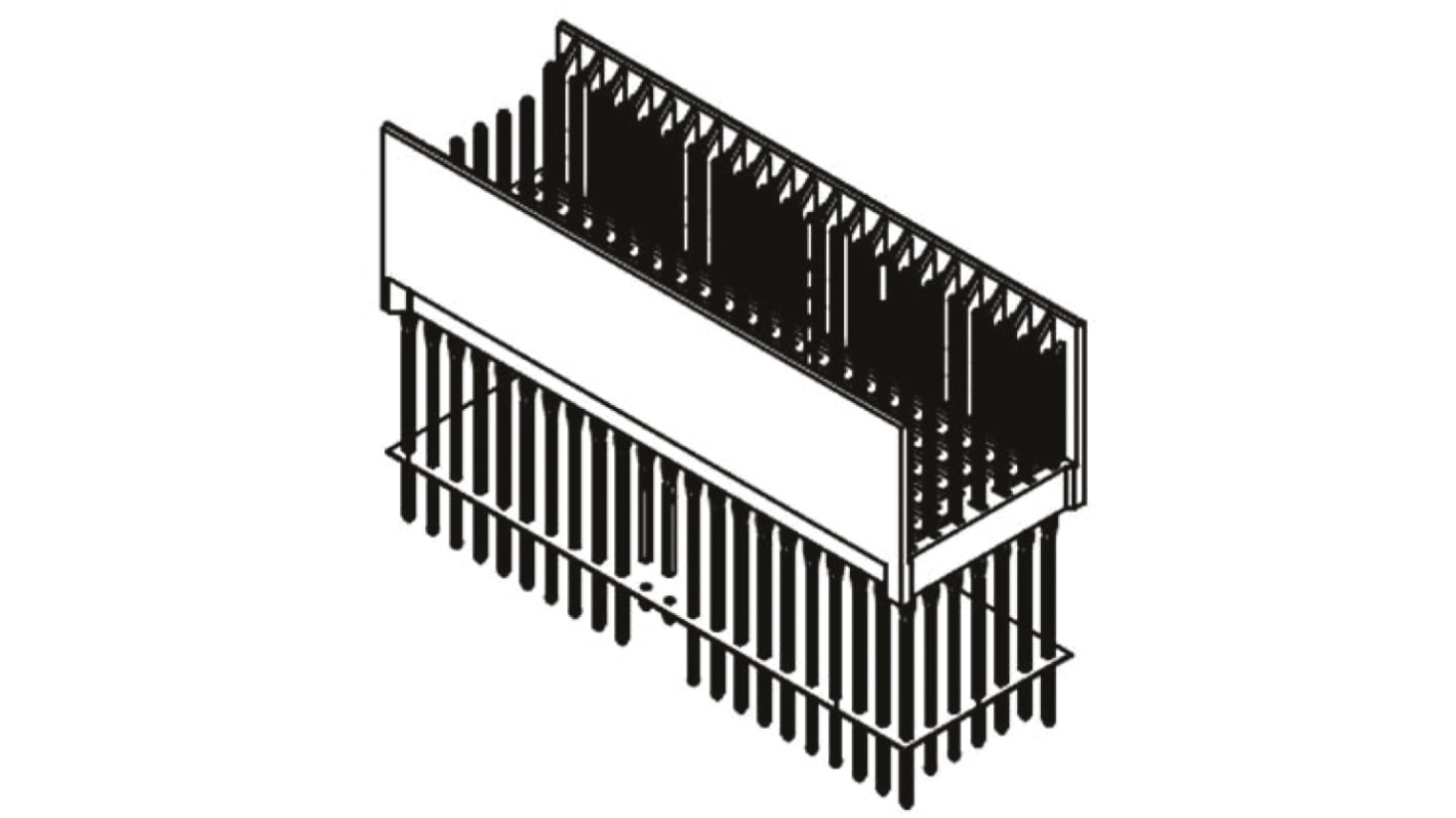 Harting har-bus HM Backplane-Steckverbinder Male Hard Metric Typ B, 154-polig, 7-reihig, Press-In-Anschluss, 1A