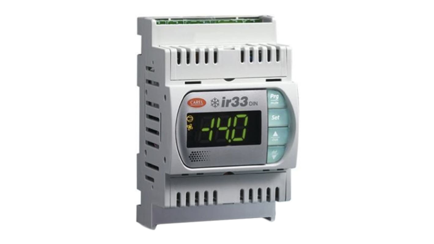 Rs-Online Termoregolatori PID Carel DN33 12 → 24 V c.a. 12 → 30 V c.c. 144 x 70mm 2 uscite Relè