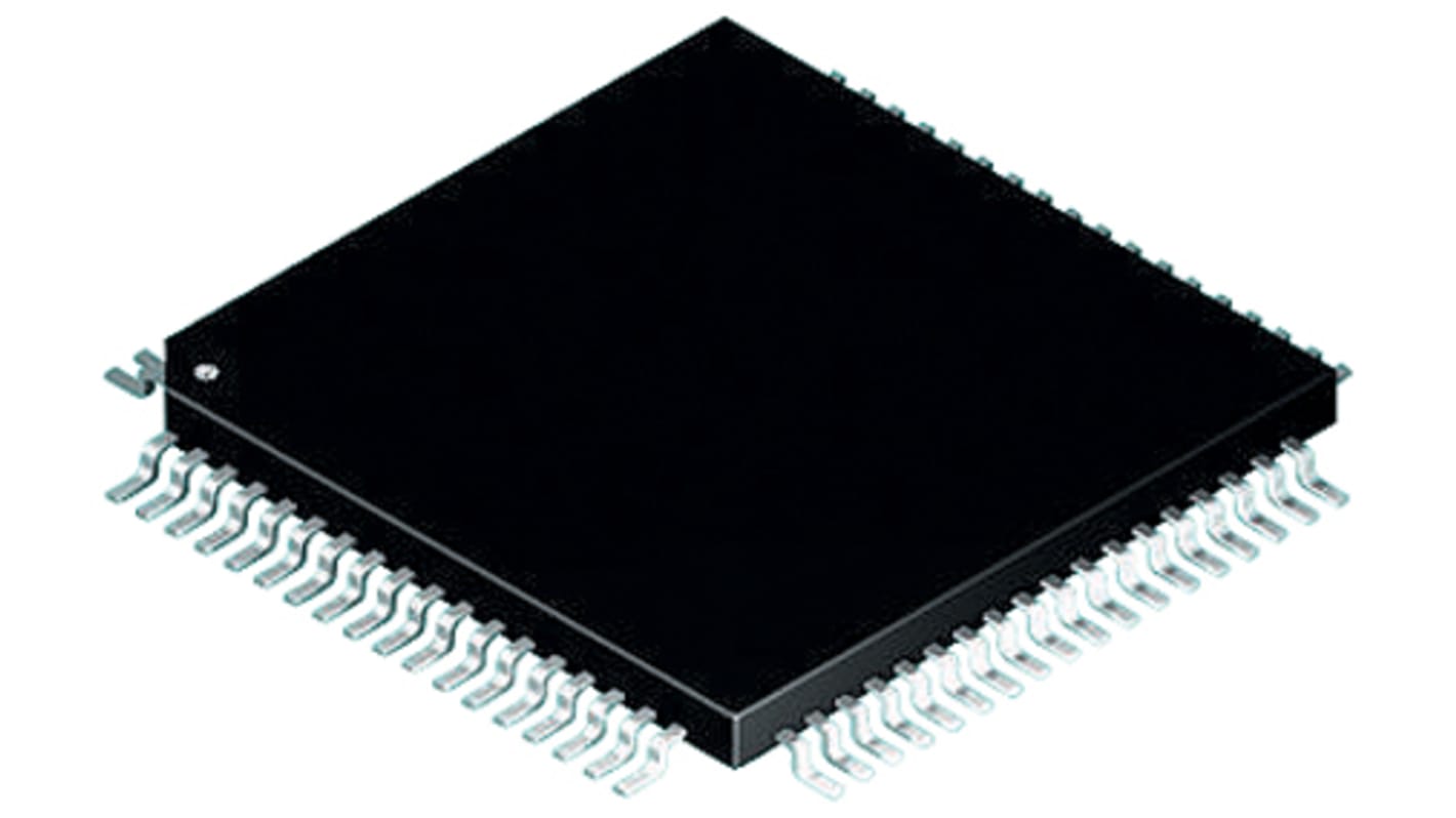 Nadajnik-odbiornik Ethernet 10 Mbps, 100 Mbps DP83849IDVS/NOPB IEEE 1149.1, IEEE 802.3u 2-kanałowy 80-pinowy 3,3 V,