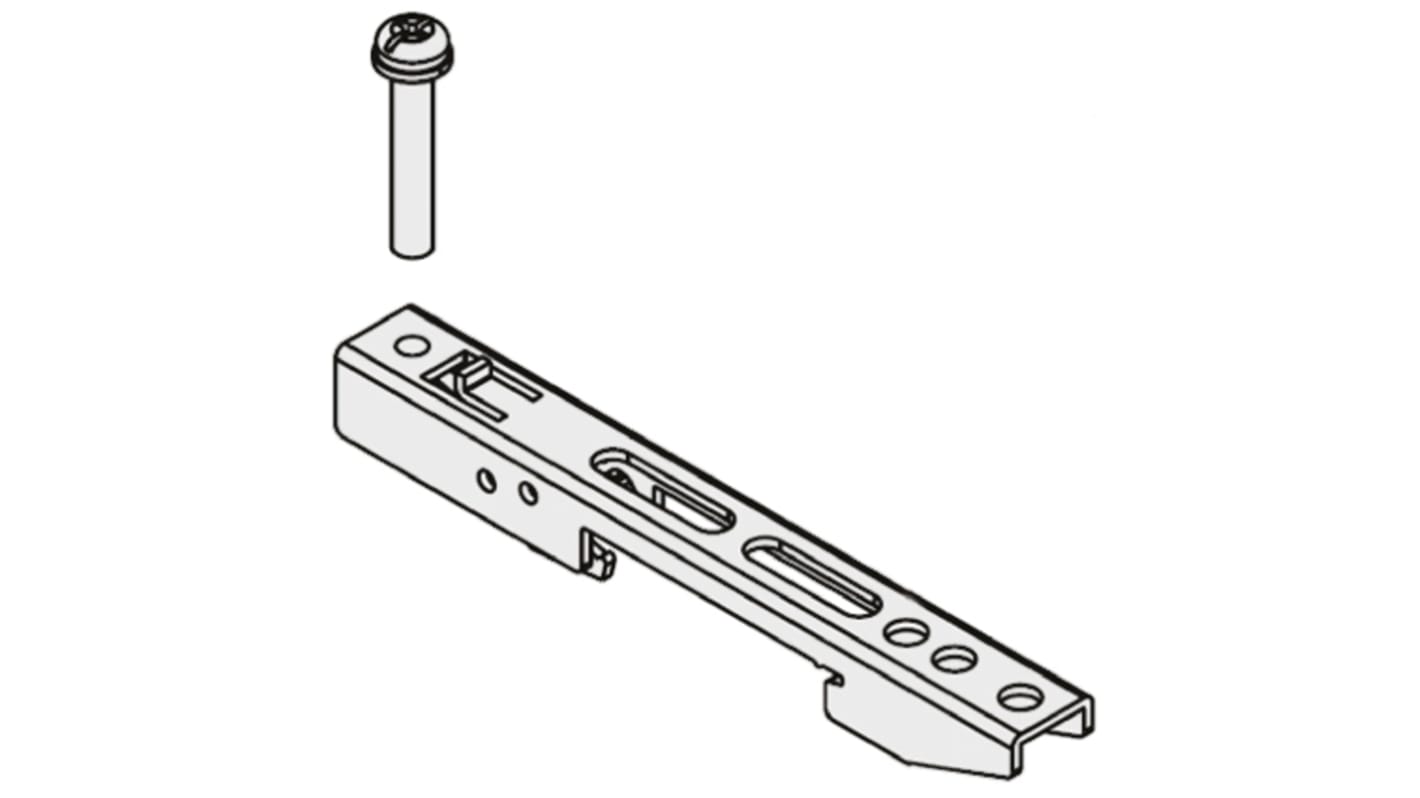 Kit de carril DIN SMC