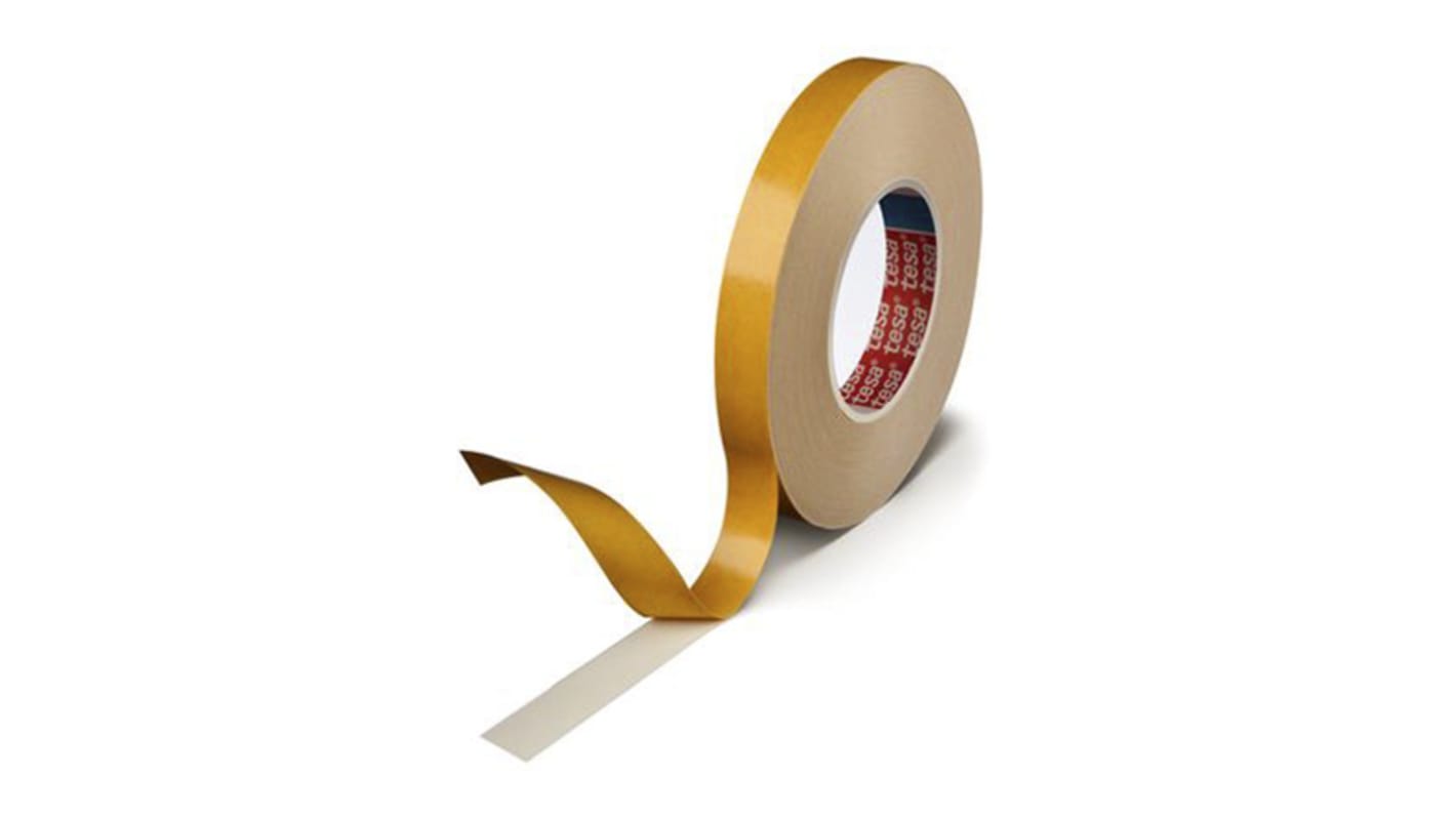 Tesa 64958 White Adhesive Foam Tape, 19mm x 25m, 1.05mm Thick