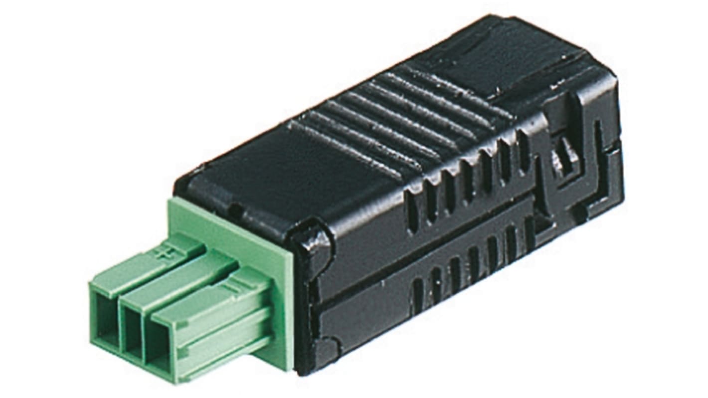 Wieland BST14i Series Connector, 2-Pole, Female, Cable Mount, 3A, IP20