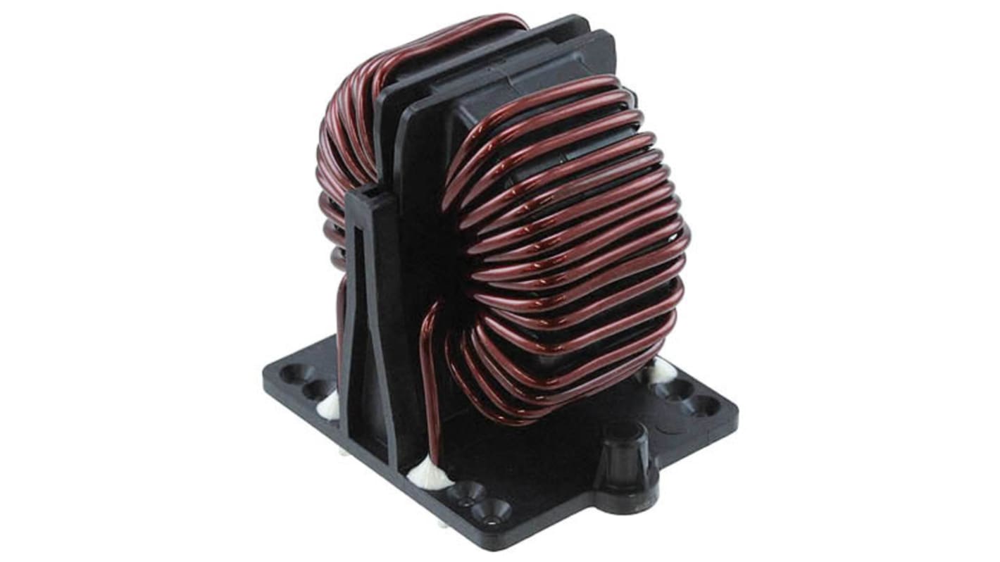 Proudově kompenzovaná tlumivka, řada: RB 3 mH -30 → +50% max. SRF: 400Hz Idc 16A Rdc 8.4mΩ, 600,1000 v AC v DC