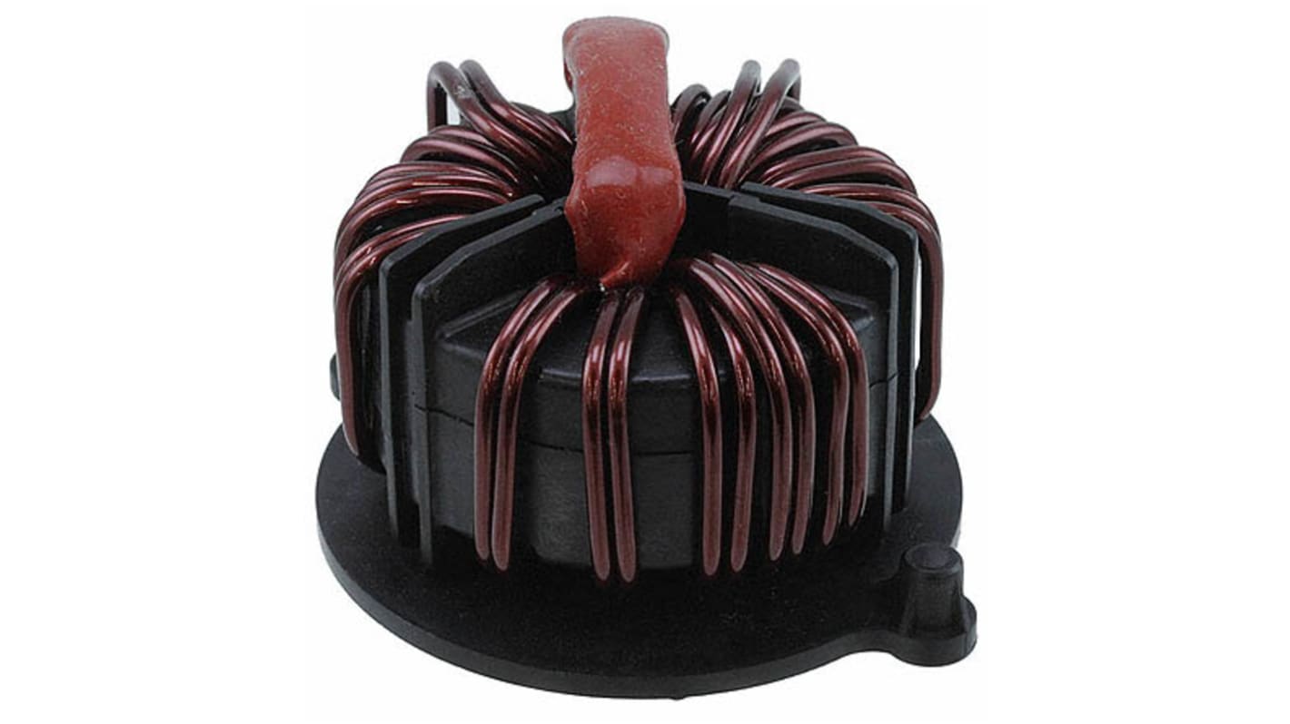 Schaffner 420 μH -30 → +50% Leaded Inductor, Max SRF:400Hz, 36A Idc, 1.4mΩ Rdc, RB