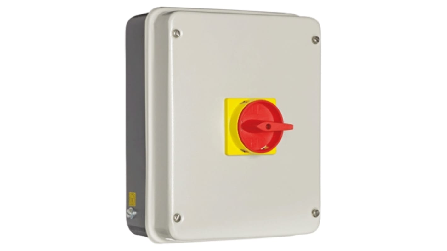 RS PRO 3P Pole Panel Mount Isolator Switch - 80A Maximum Current, 37kW Power Rating, IP54