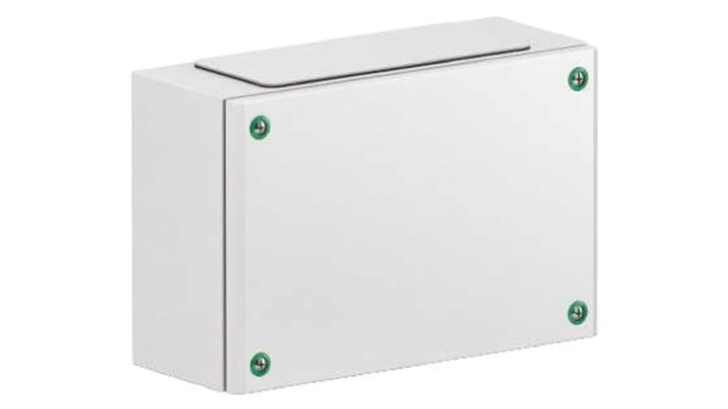 Contenitore a parete Schneider Electric in Acciaio 400 x 400 x 120mm, col. Grigio, IP55