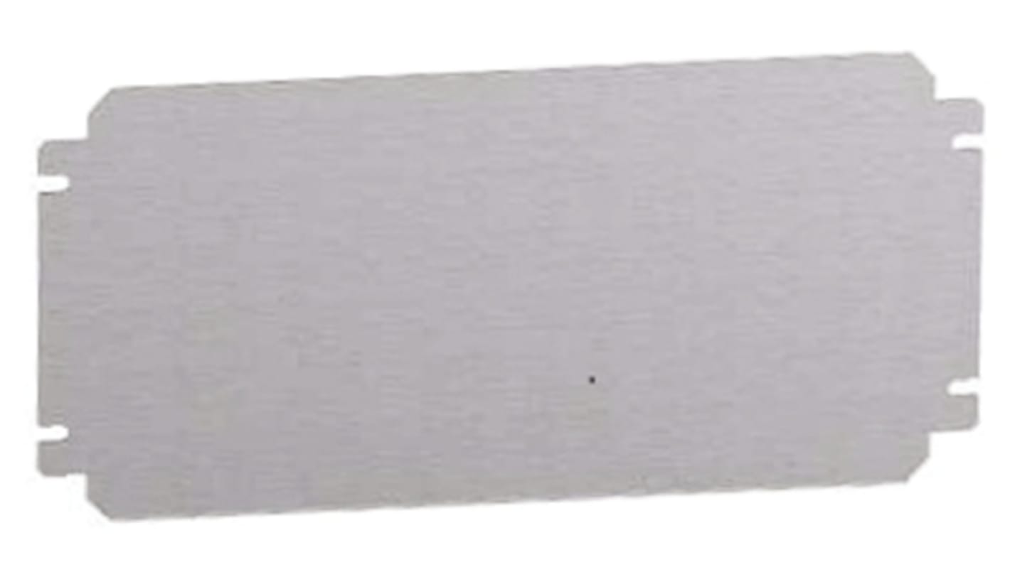 Schneider Electric Galvanised Steel Mounting Plate, 135mm H, 285mm W for Use with Spacial SBM Box