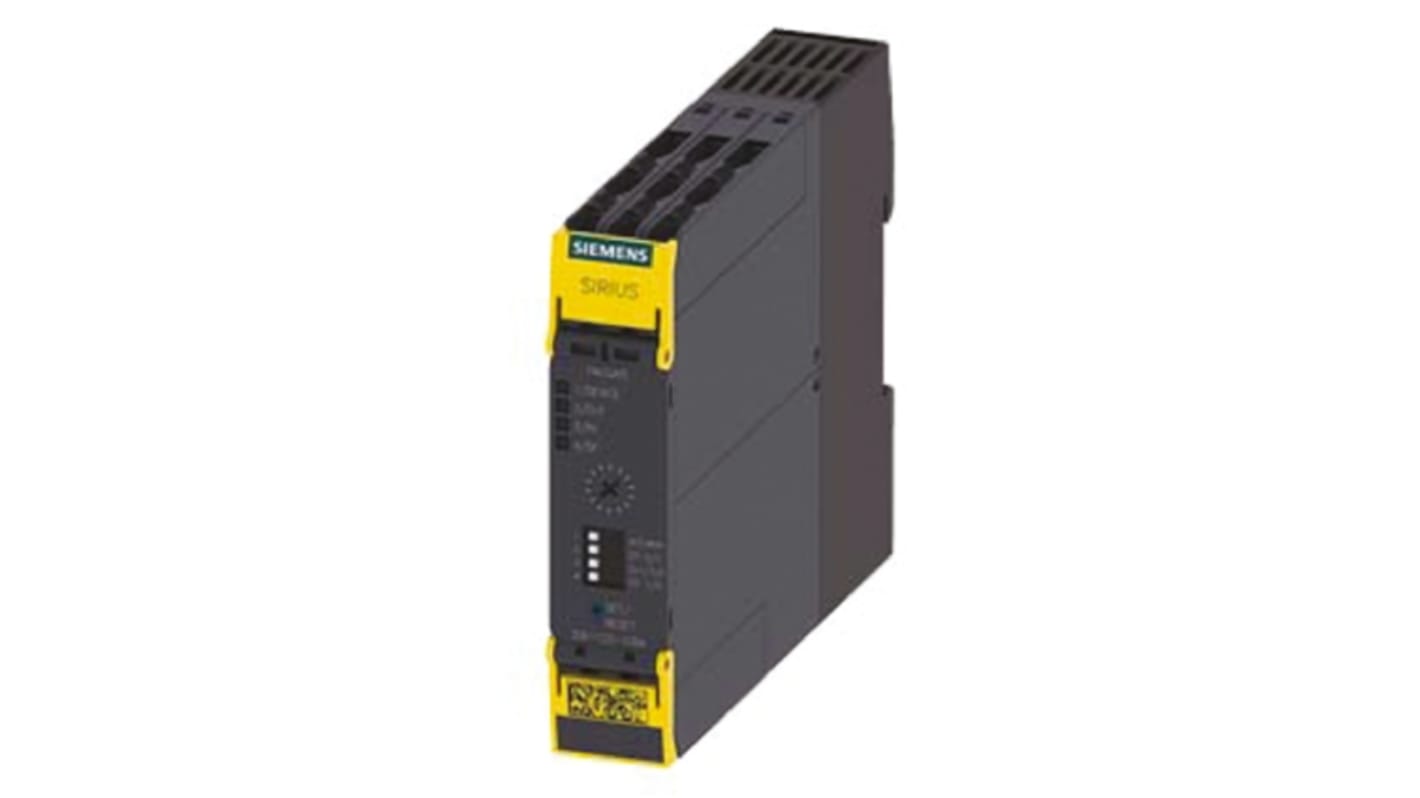 Siemens SIRIUS 3SK1 Time Delay Safety Relay, 24V dc, Single Channel