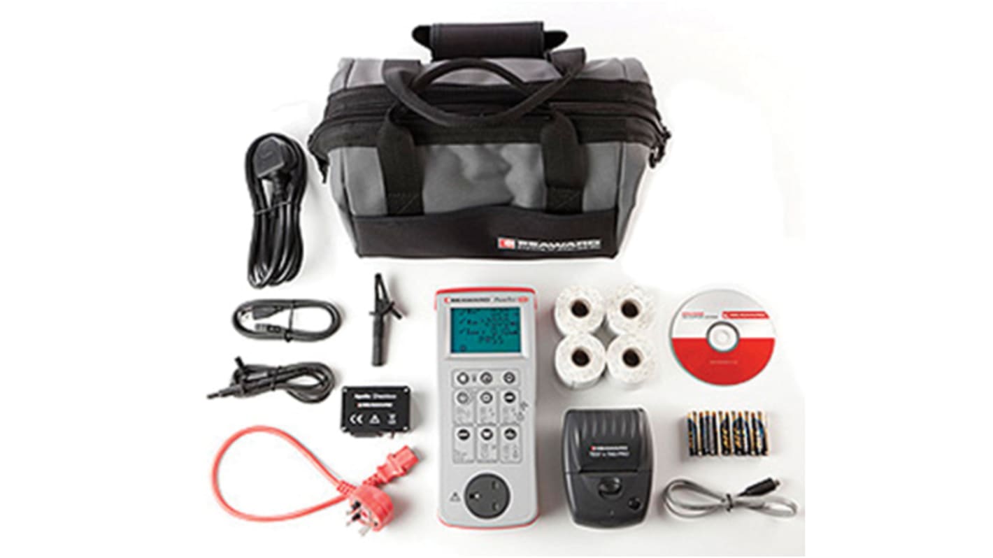 Seaward PrimeTest 250+ Pro Bundle UK PAT Testing Kit, Class I Test Type With UKAS Calibration
