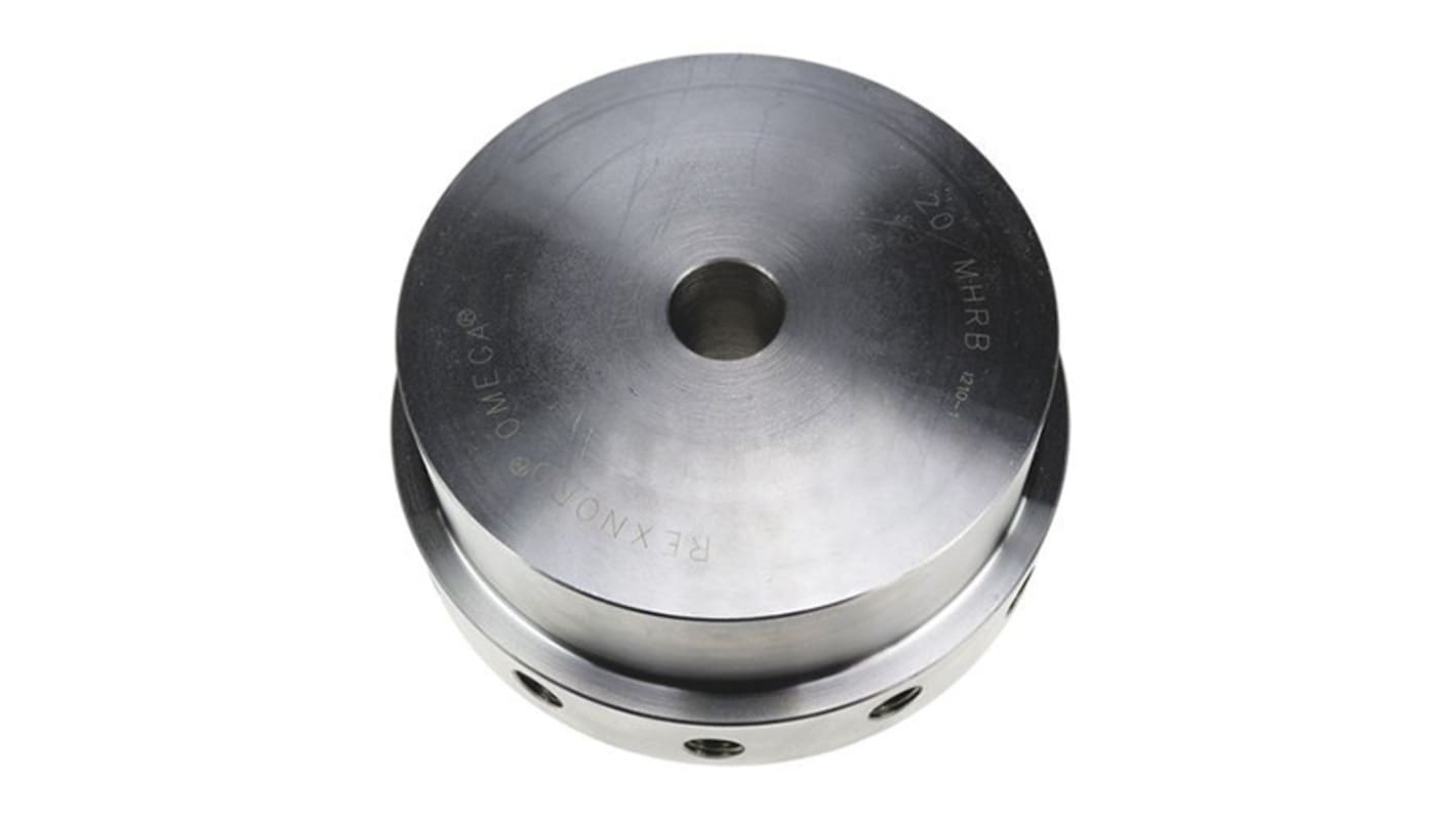 Rexnord Beam Coupling, 210mm Outside Diameter, 75mm Bore, 138mm Length Coupler