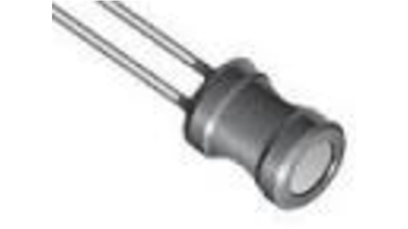 řada: RLB 100 μH ±10% Ferit max. SRF: 3.5MHz Q: 30 Idc 1A Rdc 280mΩ Bourns
